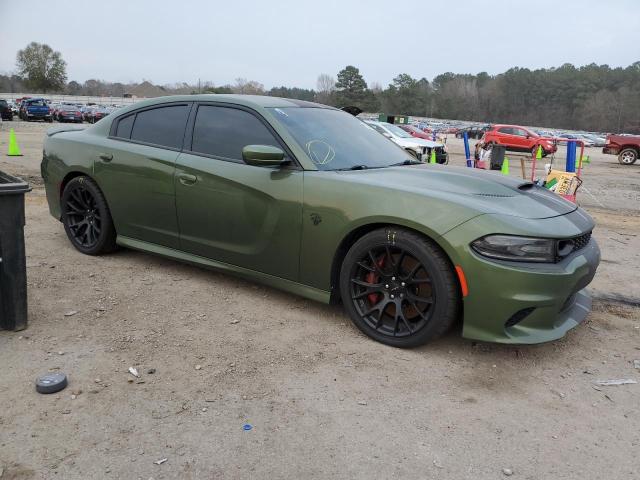 2C3CDXL94KH656144 - 2019 DODGE CHARGER SR GREEN photo 4