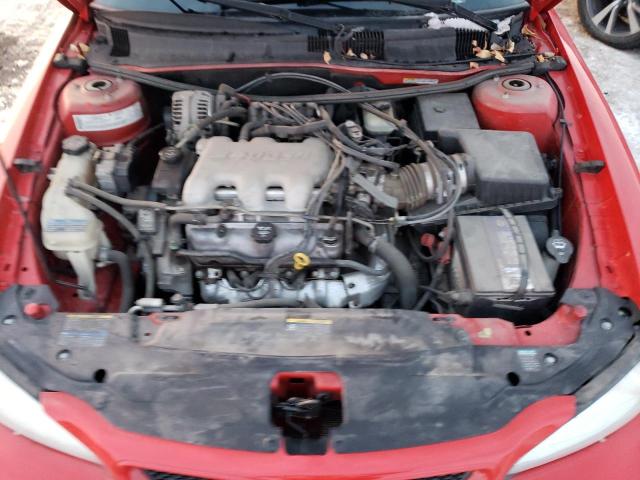 1G2NE52EX5M236298 - 2005 PONTIAC GRAND AM S RED photo 11