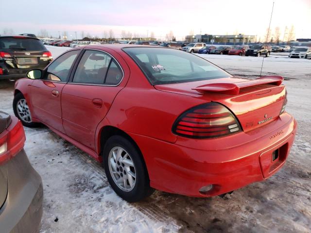 1G2NE52EX5M236298 - 2005 PONTIAC GRAND AM S RED photo 2