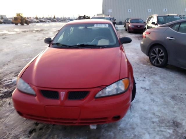 1G2NE52EX5M236298 - 2005 PONTIAC GRAND AM S RED photo 5