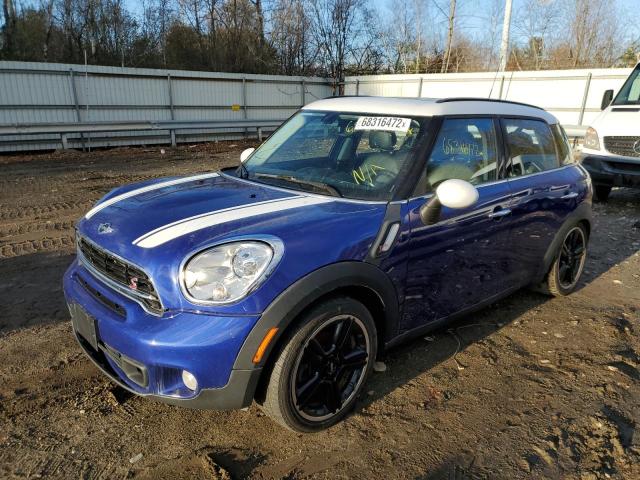 WMWZC3C54FWP53055 - 2015 MINI COOPER S C BLUE photo 1