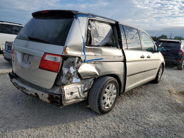 5FNRL38287B115673 - 2007 HONDA ODYSSEY LX SILVER photo 3