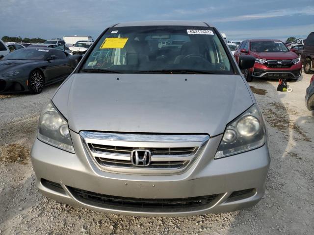 5FNRL38287B115673 - 2007 HONDA ODYSSEY LX SILVER photo 5