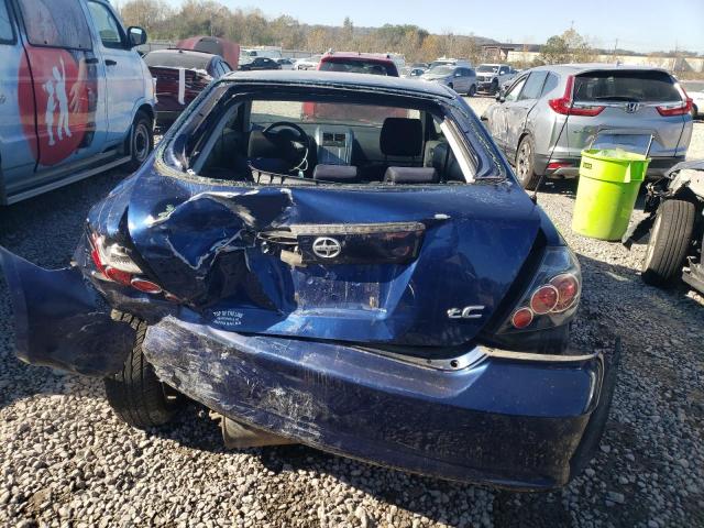 JTKDE167890285842 - 2009 TOYOTA SCION TC BLUE photo 6