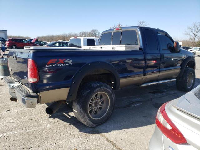 1FTWX31P05EC23975 - 2005 FORD F350 SRW S BLUE photo 3