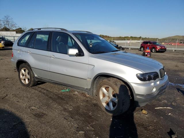 5UXFB33503LH40732 - 2003 BMW X5 4.4I SILVER photo 4