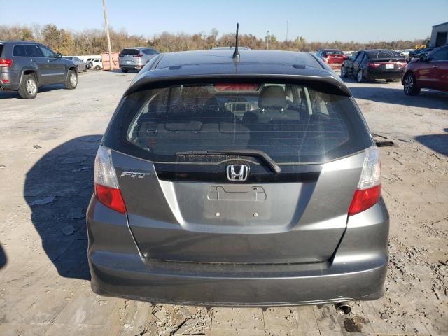 JHMGE8H60BS012016 - 2011 HONDA FIT SPORT GRAY photo 6