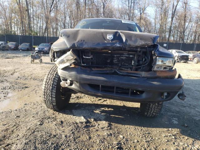 1D7HG12X73S171003 - 2003 DODGE DAKOTA SXT BLACK photo 5