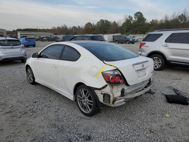 JTKDE167180221303 - 2008 TOYOTA SCION TC WHITE photo 2