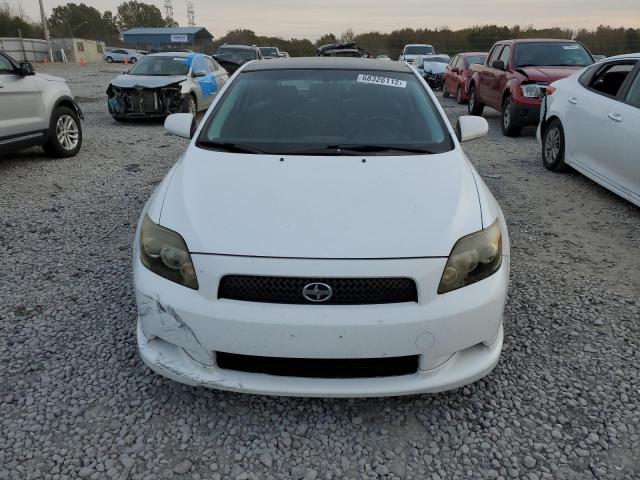 JTKDE167180221303 - 2008 TOYOTA SCION TC WHITE photo 5