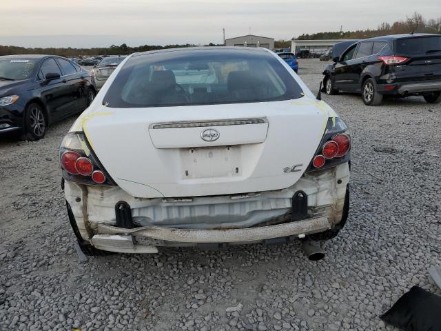 JTKDE167180221303 - 2008 TOYOTA SCION TC WHITE photo 6