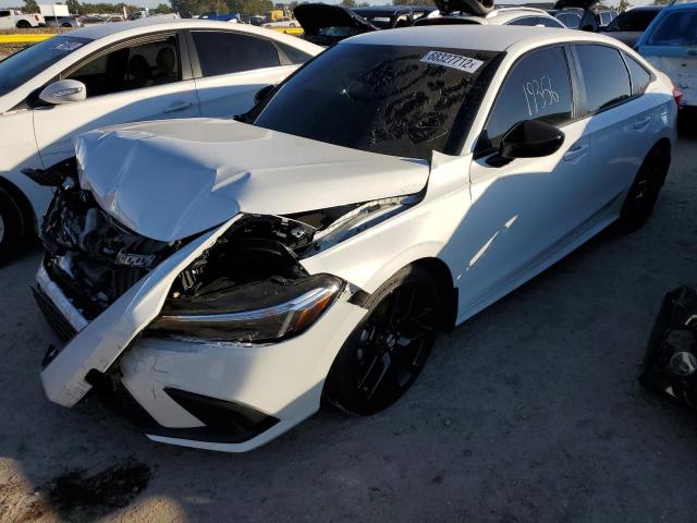 2HGFE2F58NH547290 - 2022 HONDA CIVIC SPOR 白色 照片 1