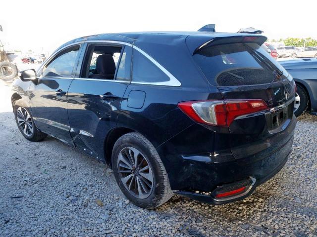 5J8TB3H72JL003431 - 2018 ACURA RDX ADVANC BLACK photo 3