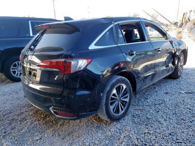 5J8TB3H72JL003431 - 2018 ACURA RDX ADVANC BLACK photo 4