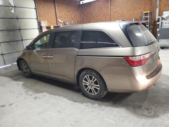 5FNRL5H61CB071928 - 2012 HONDA ODYSSEY EX GRAY photo 2