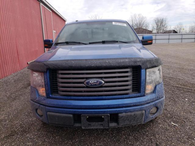 1FTFW1CV0AKE04203 - 2010 FORD F150 SUPER BLUE photo 5