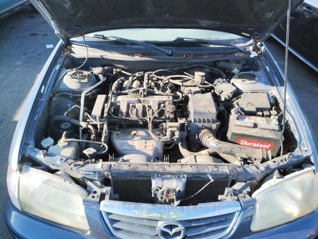 1YVGF22C325307310 - 2002 MAZDA 626 LX BLUE photo 11