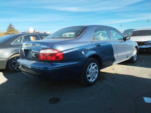 1YVGF22C325307310 - 2002 MAZDA 626 LX BLUE photo 3