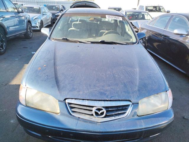 1YVGF22C325307310 - 2002 MAZDA 626 LX BLUE photo 5