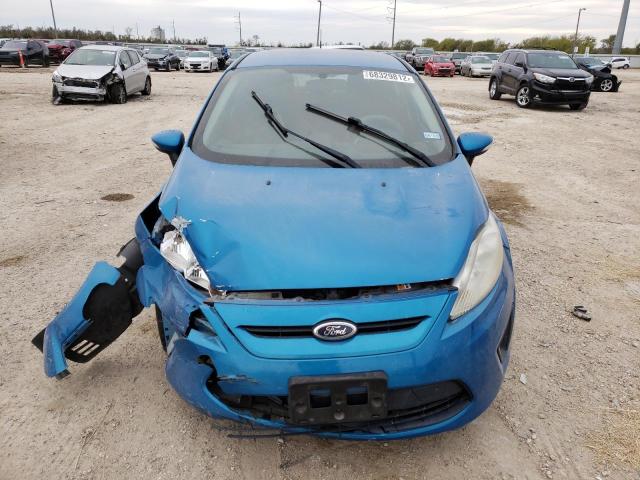 3FADP4EJ1DM219810 - 2013 FORD FIESTA SE BLUE photo 5