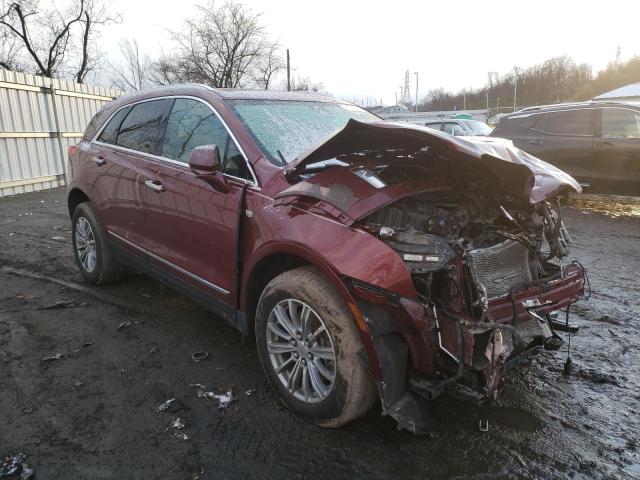 1GYKNDRS6JZ210051 - 2018 CADILLAC XT5 LUXURY BURGUNDY photo 4