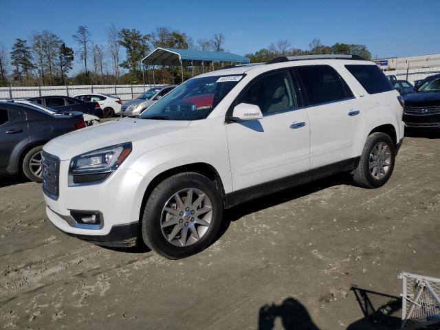 1GKKRSKD7HJ226475 - 2017 GMC ACADIA LIM WHITE photo 1