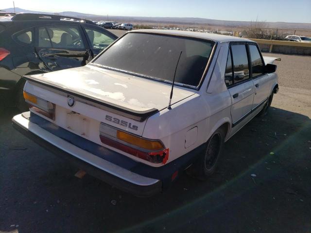 WBADC8402H1722137 - 1987 BMW 535 I AUTO WHITE photo 3