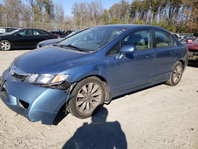 19XFA16919E004033 - 2009 HONDA CIVIC EXL 蓝色 照片 1