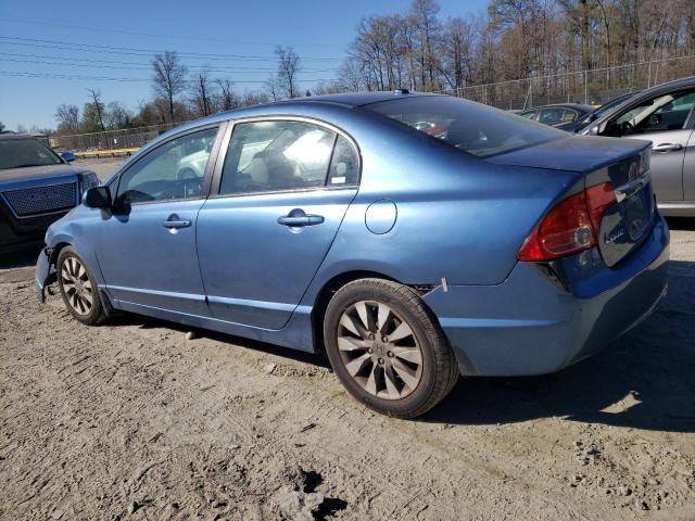19XFA16919E004033 - 2009 HONDA CIVIC EXL 蓝色 照片 2