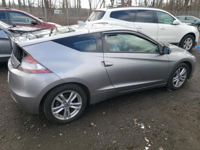 JHMZF1D64BS000292 - 2011 HONDA CR-Z EX SILVER photo 3