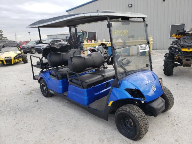 J0D407614 - 2021 YAMAHA GOLF CART BLUE photo 1