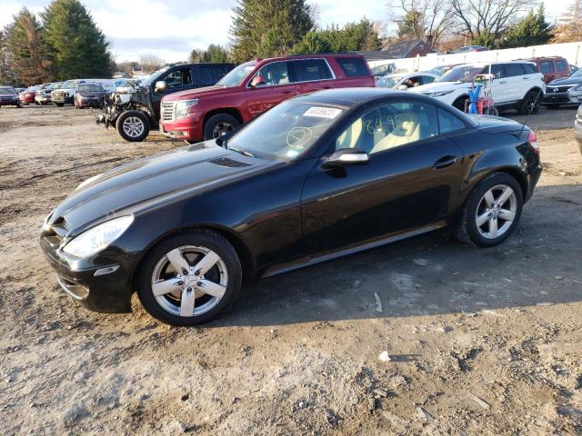 WDBWK54F37F144910 - 2007 MERCEDES-BENZ SLK 280 BLACK photo 1