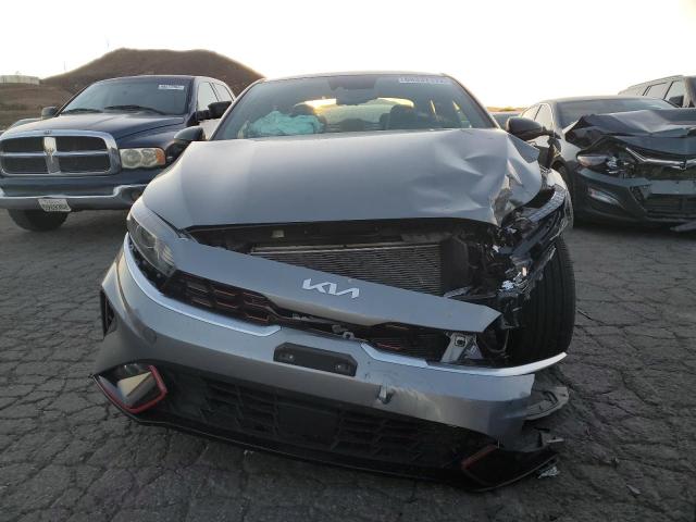 3KPF54AD7NE456869 - 2022 KIA FORTE GT L SILVER photo 5