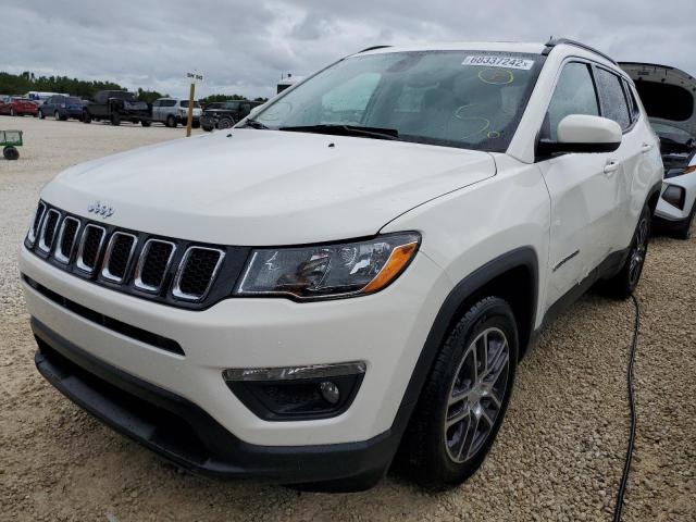 3C4NJCBB5KT658891 - 2019 JEEP COMPASS LA WHITE photo 1