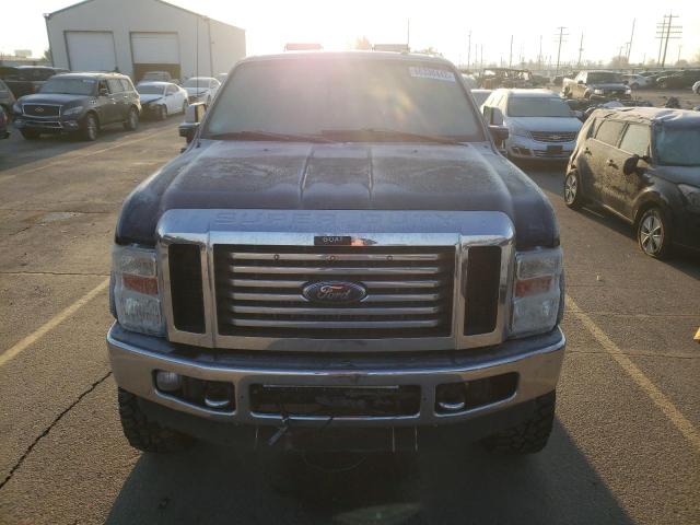 1FTWW31R28EE35351 - 2008 FORD F350 SRW S BLUE photo 5