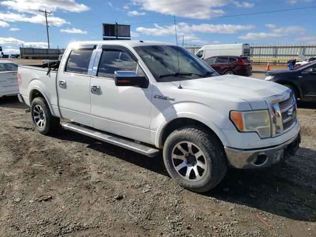 1FTFW1CV6AFC11305 - 2010 FORD F150LARIAT WHITE photo 4