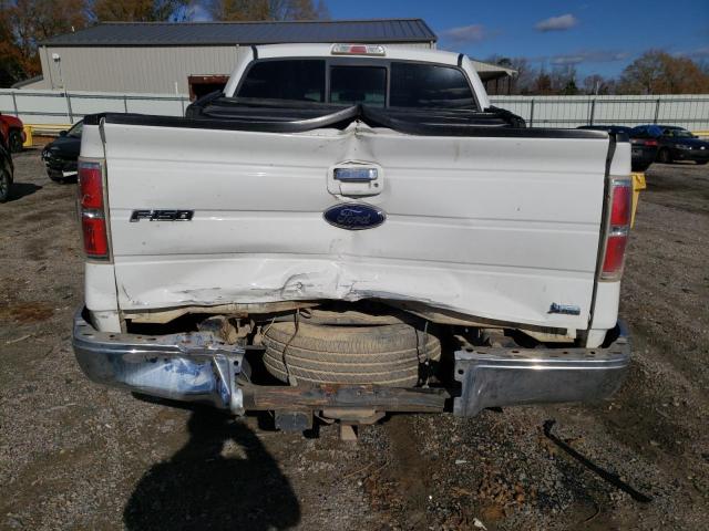 1FTFW1CV6AFC11305 - 2010 FORD F150LARIAT WHITE photo 6