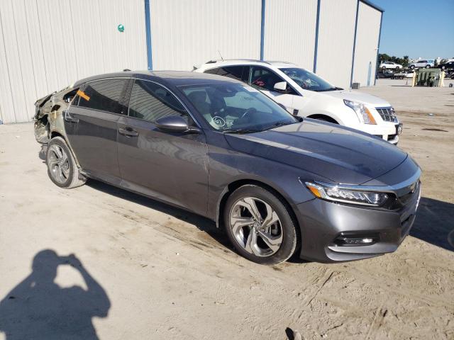 1HGCV1F54LA008741 - 2020 HONDA ACCORD EXL GRAY photo 4