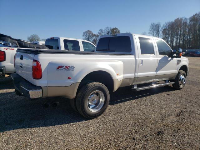 1FTWW3DR6AEA70075 - 2010 FORD F350 SUPER WHITE photo 3