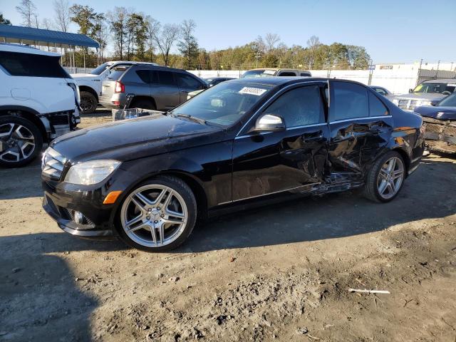 WDDGF56X68F****** - 2008 MERCEDES-BENZ C 350 BLACK photo 1