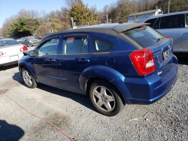 1B3HB48A29D135893 - 2009 DODGE CALIBER SX BLUE photo 2