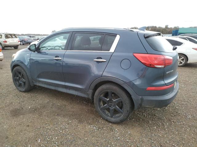 KNDPCCA64E7655593 - 2014 KIA SPORTAGE S BLUE photo 2