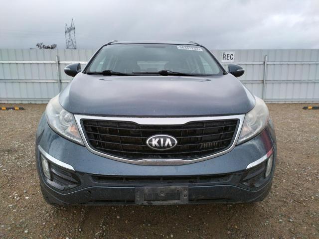 KNDPCCA64E7655593 - 2014 KIA SPORTAGE S BLUE photo 5