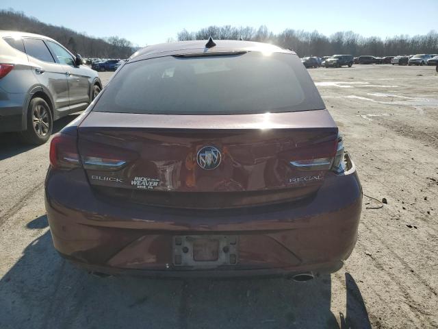 W04GM6SX3J1070646 - 2018 BUICK REGAL PREF BURGUNDY photo 6