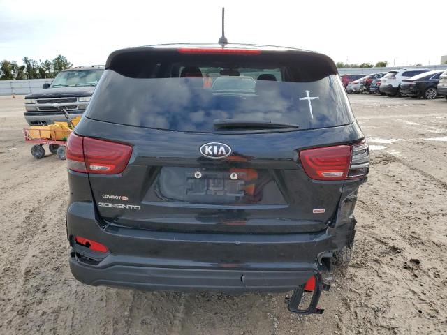 5XYPG4A30KG497512 - 2019 KIA SORENTO L BLACK photo 6