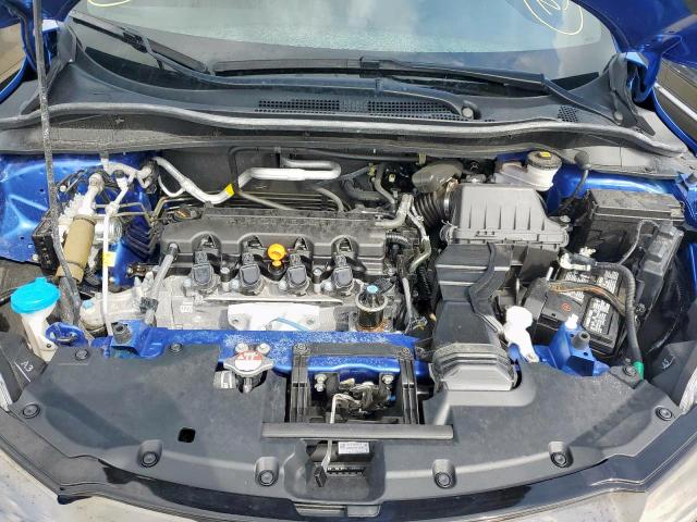 3CZRU5H13KM726337 - 2019 HONDA HR-V SPORT BLUE photo 7