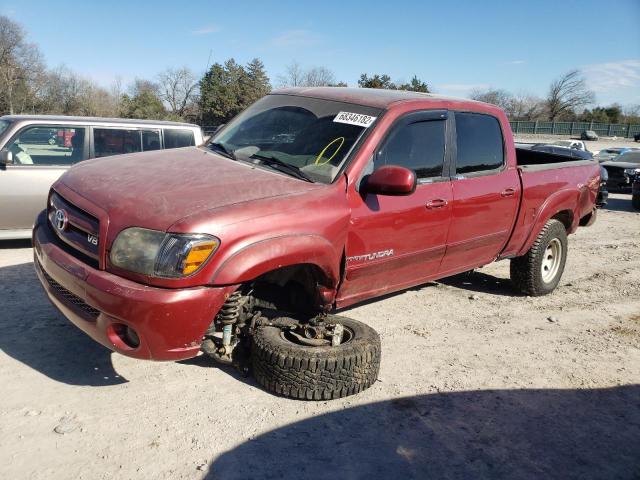 5TBDT48146S511786 - 2006 TOYOTA TUNDRA DOU BURGUNDY photo 1