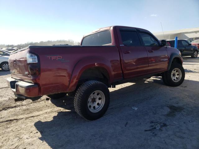 5TBDT48146S511786 - 2006 TOYOTA TUNDRA DOU BURGUNDY photo 3