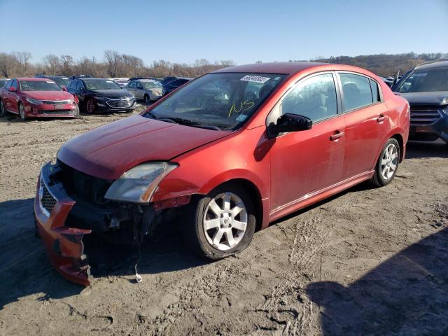 3N1AB6AP0AL691292 - 2010 NISSAN SENTRA RED photo 1