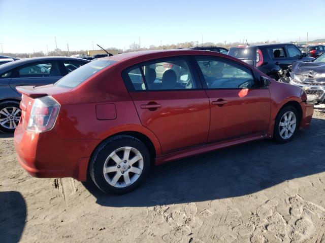 3N1AB6AP0AL691292 - 2010 NISSAN SENTRA RED photo 3